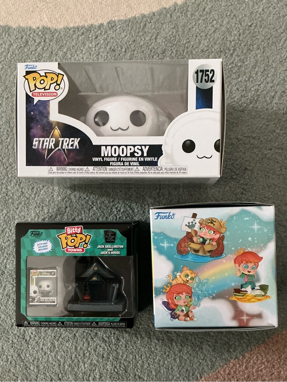Funko Bundle: Star Trek Moopsy, Bitty Pop! Towns & Fun Squad Blind Box | NIB - Picture 1 of 3